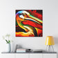 Pelican on the Shore - Canvas