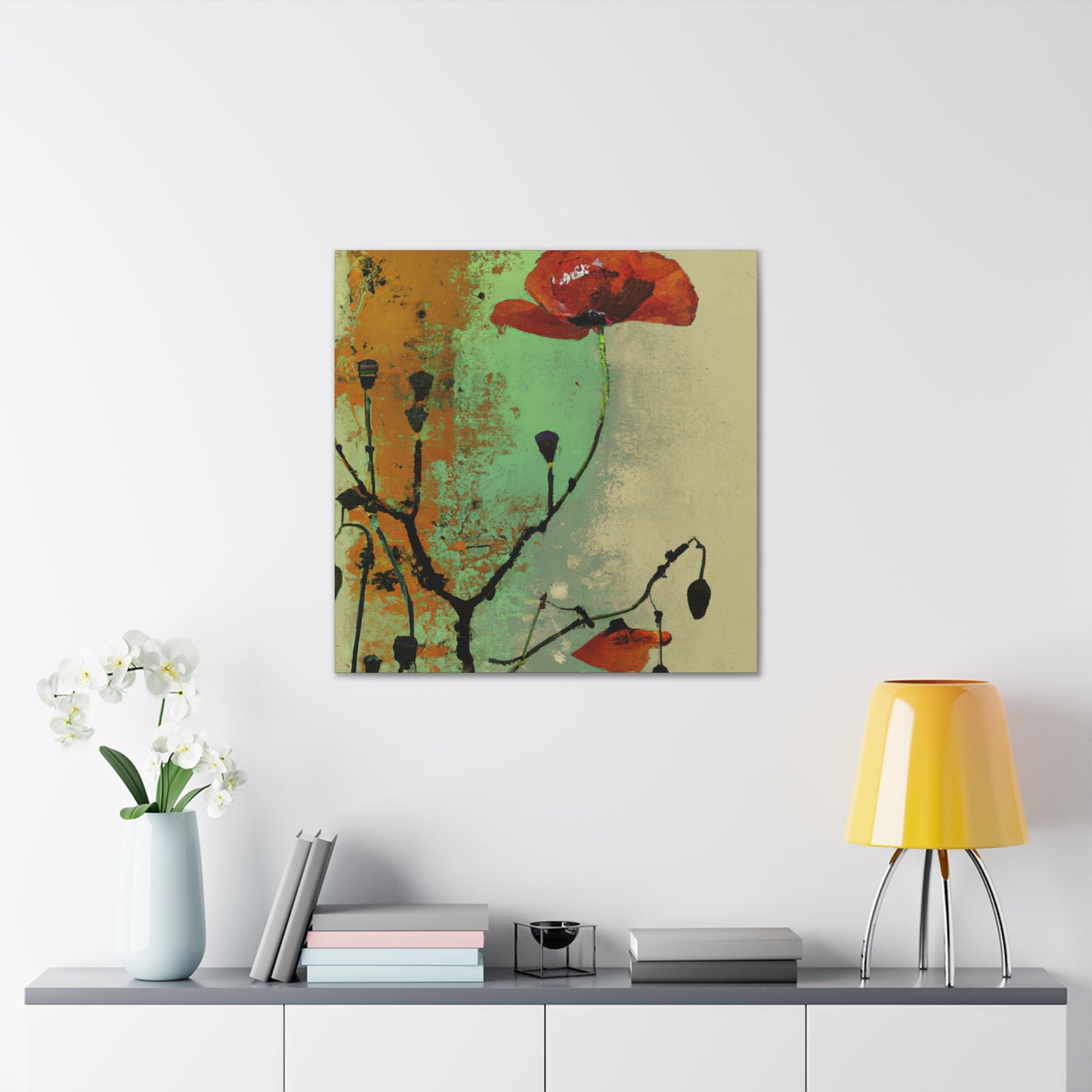 Poppies in Bloom - Canvas