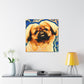 Pekingese Poised Elegance - Canvas