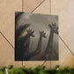 Giraffe in the Sky - Canvas