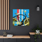 Bicycling Through Deco - Canvas