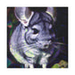 Chinchilla Under Moonlight - Canvas