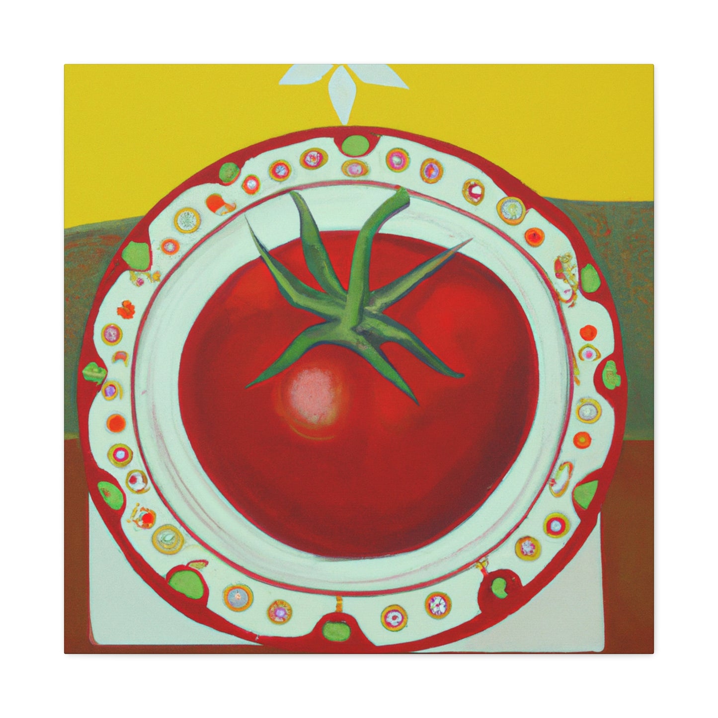 "Tomato's Sweet Bounty" - Canvas