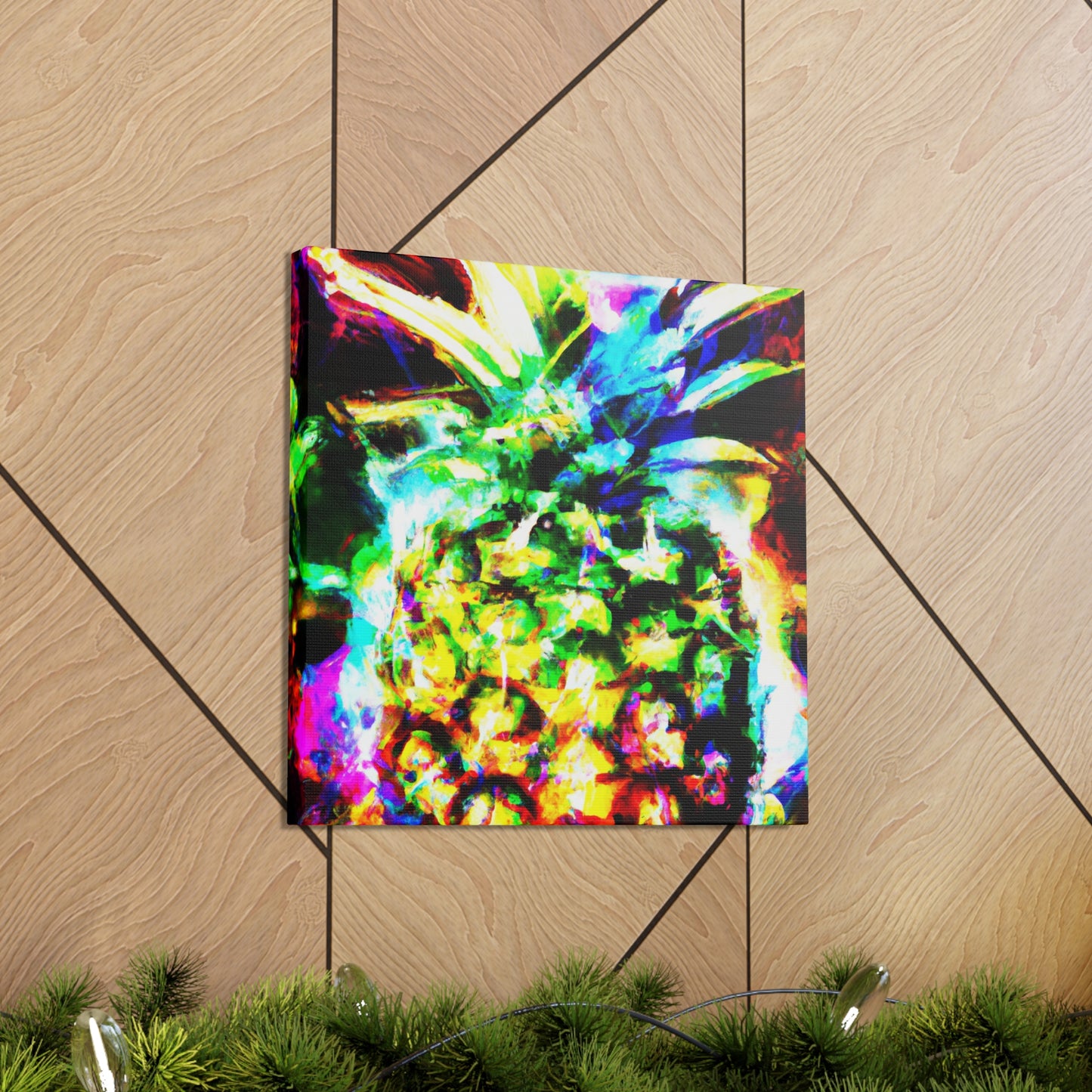 Pineapple Pop Explosion - Canvas