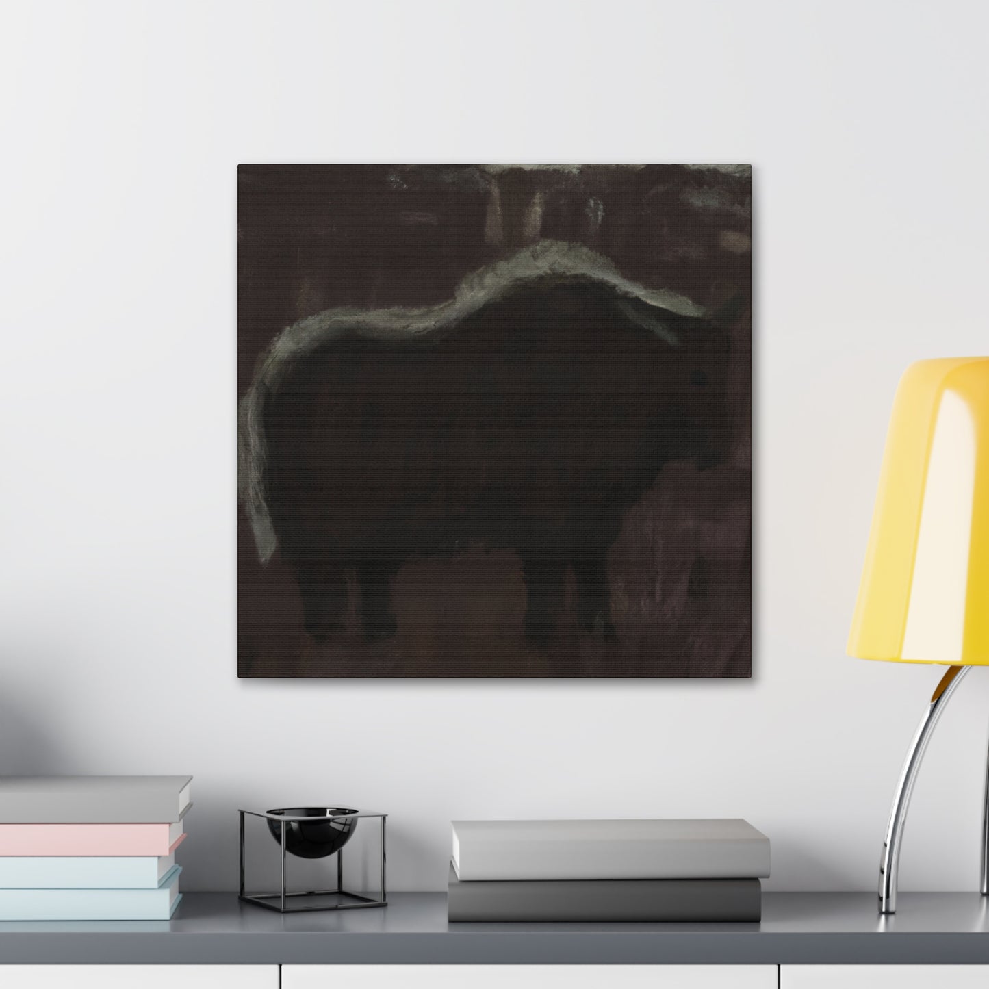 "Musk Ox in Impressionism" - Canvas