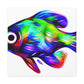 Rainbow Fish Reflection - Canvas