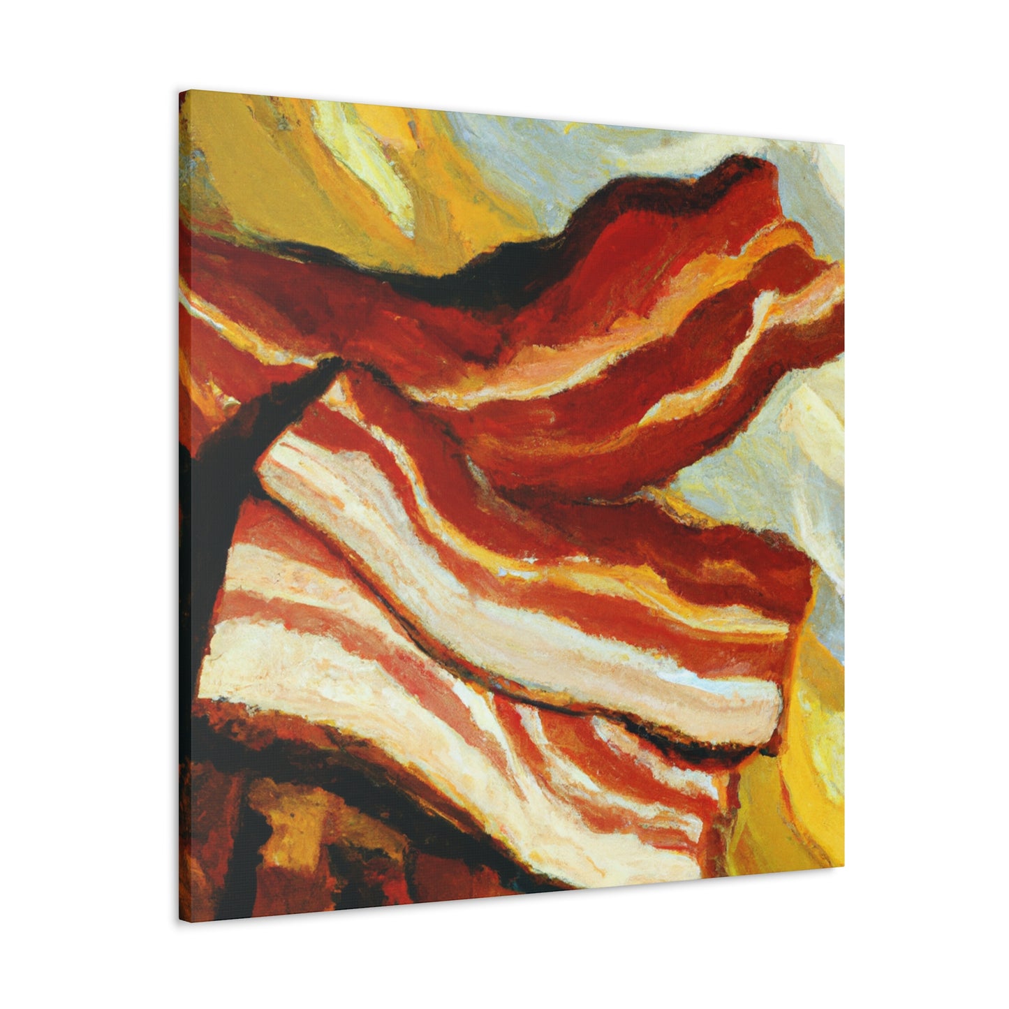 Bacon in the Garden - Canvas