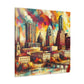 "Vibrant Austin Hues" - Canvas