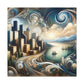 Emerald City Elegance - Canvas