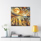 Midnight Seaside Soiree - Canvas