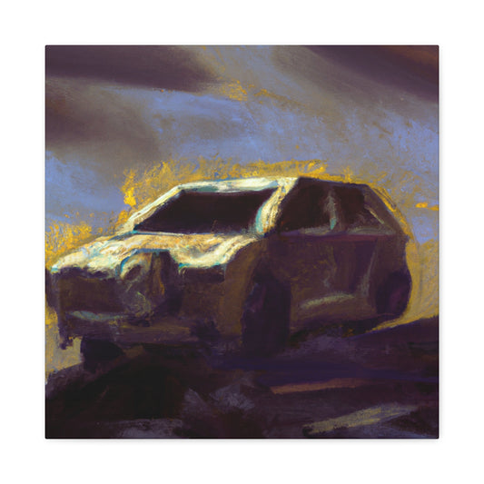 Car in Dreamland - Canvas