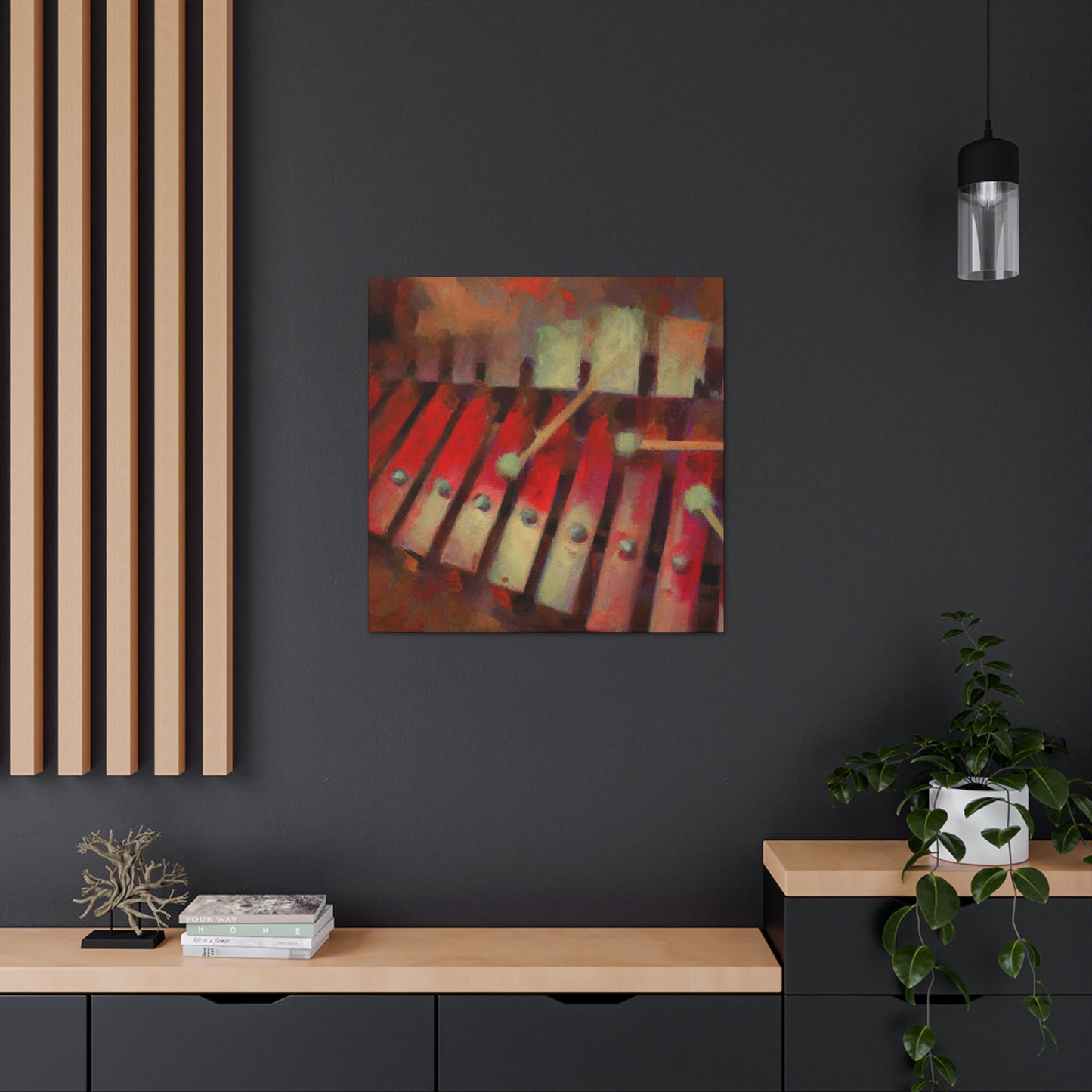 "Xylophone in Expressionism" - Canvas