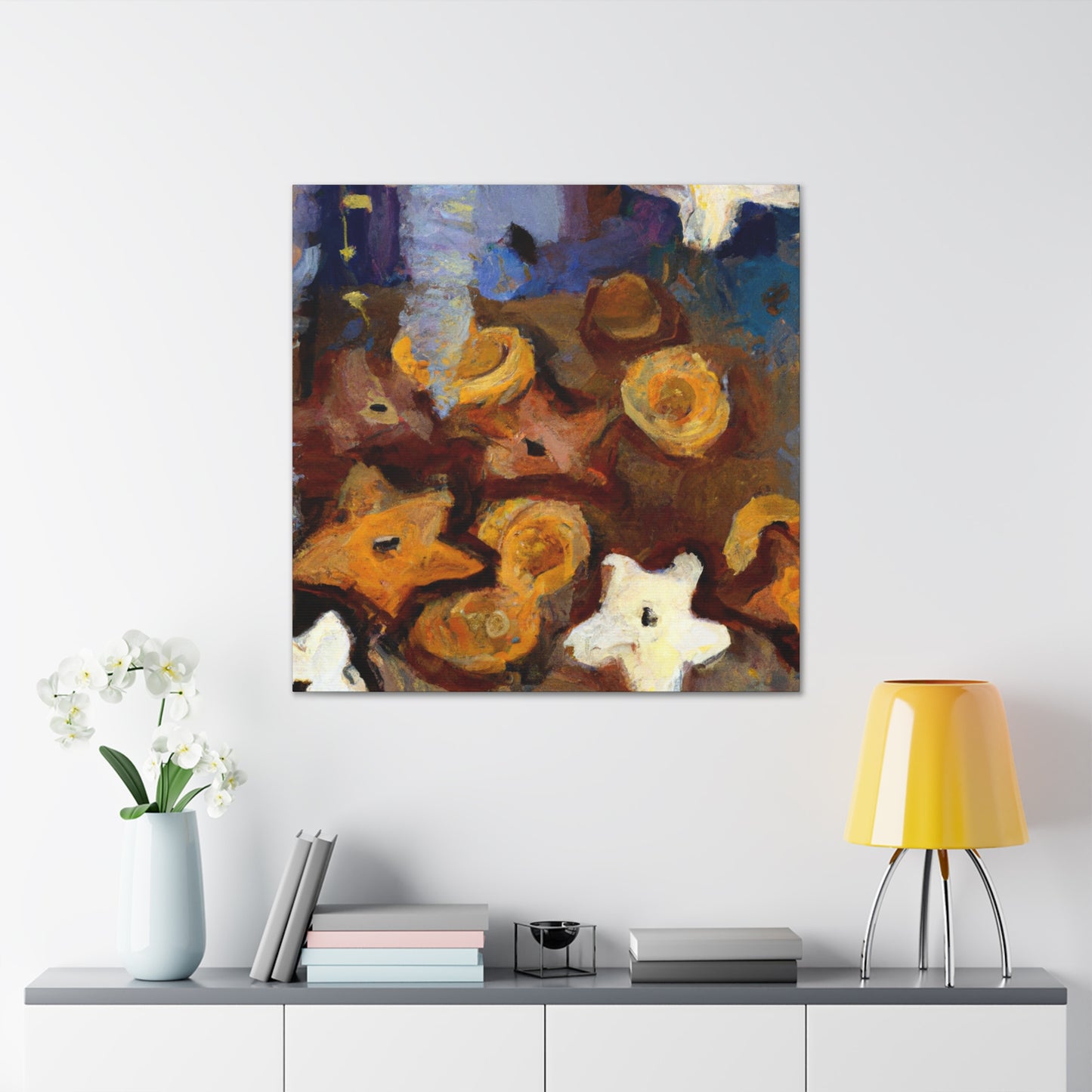 "Cookies in Chaos" - Canvas