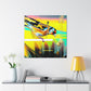 American Goldfinch Dreaming - Canvas