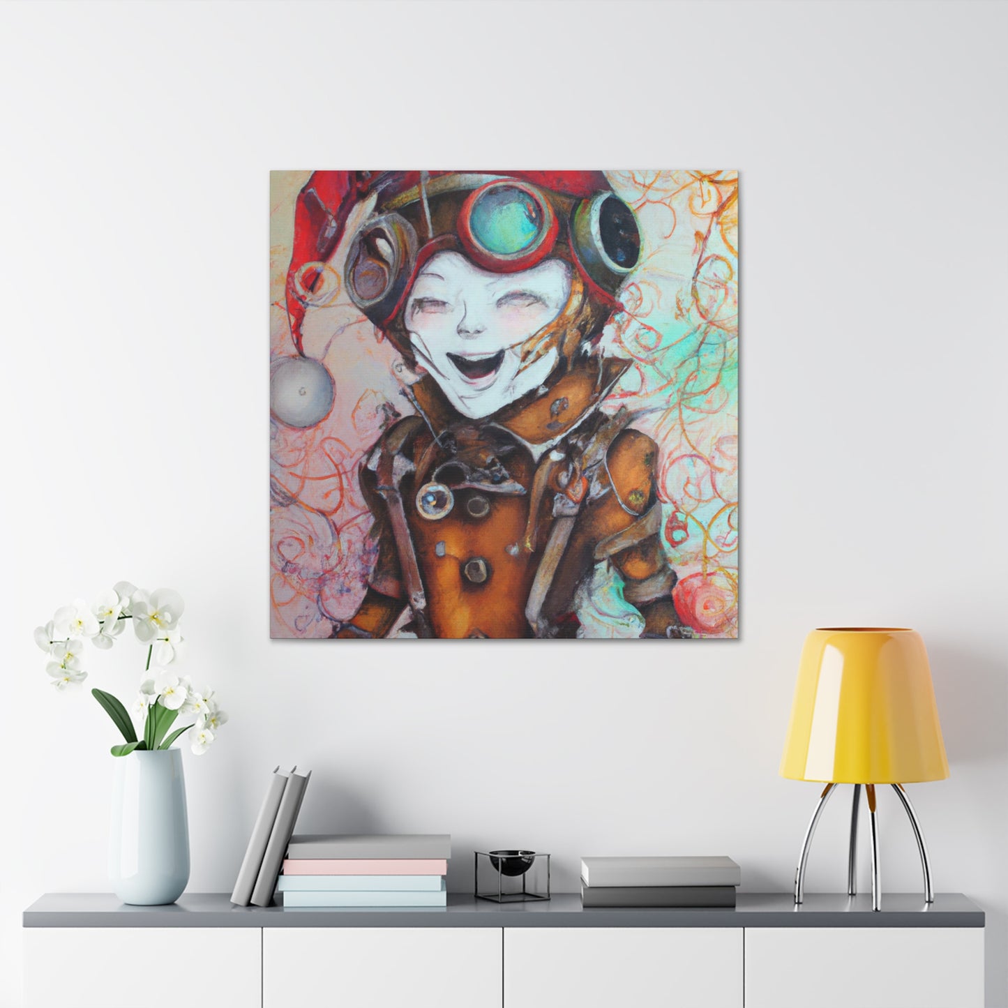 Elf's Steampunk Dream - Canvas