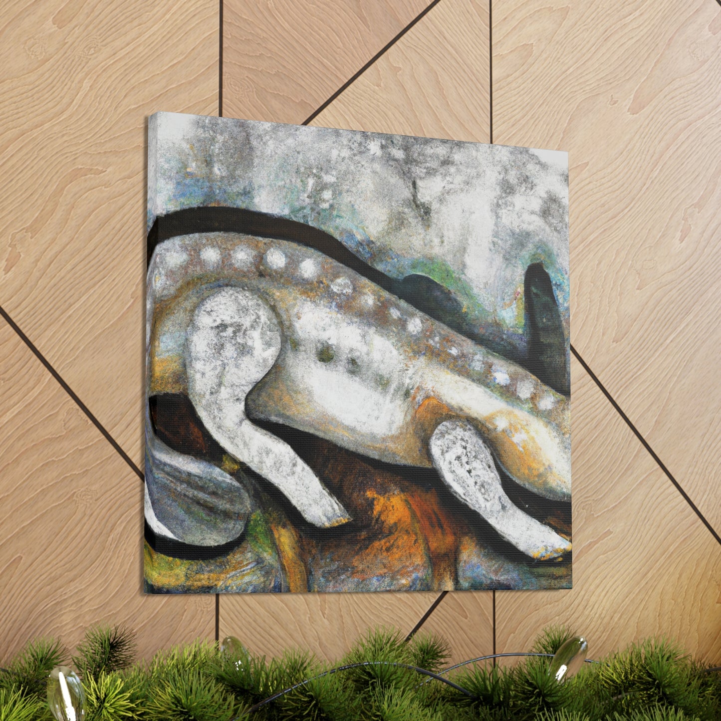 "Pangolin Silent Contemplation" - Canvas