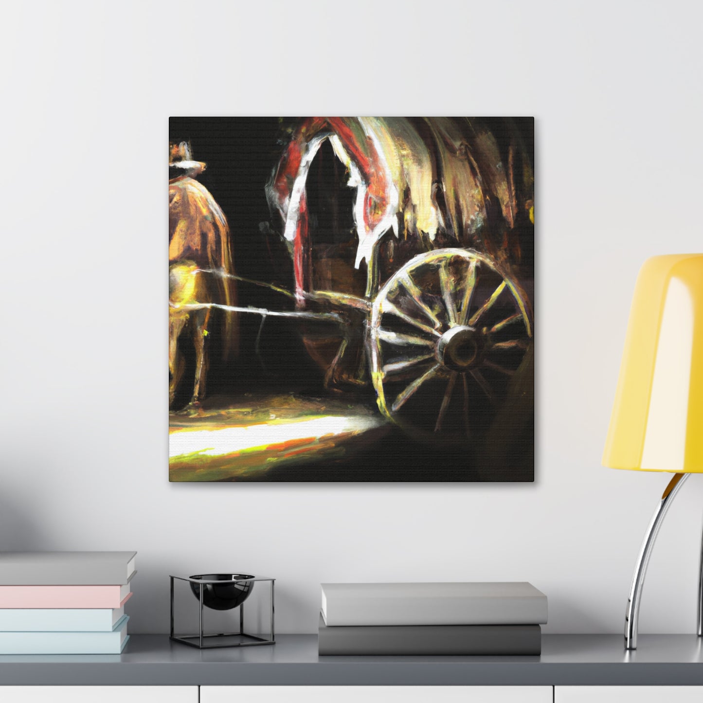 "Chuck Wagon Splendor" - Canvas