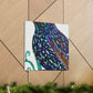 European Starling Reflection - Canvas