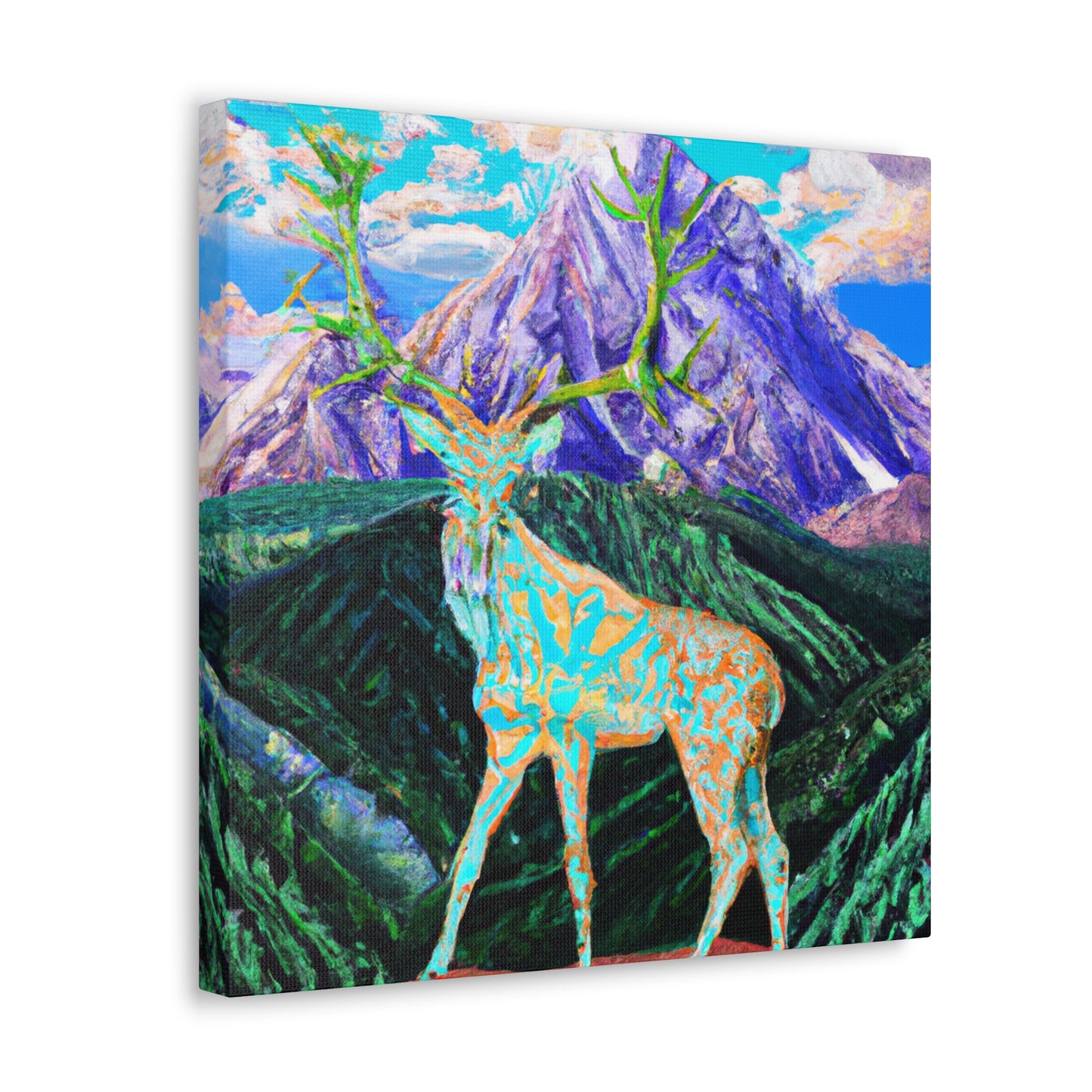 Deer in Dreamland - Canvas