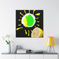 Lemon Juicy Brilliance - Canvas