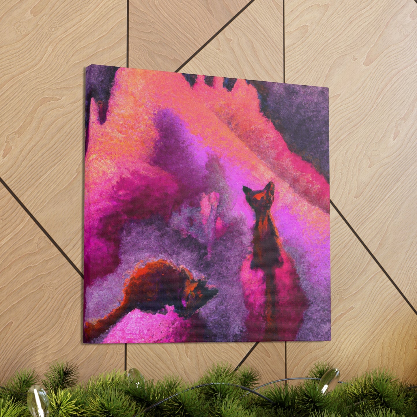 Marten in Surreal Land - Canvas