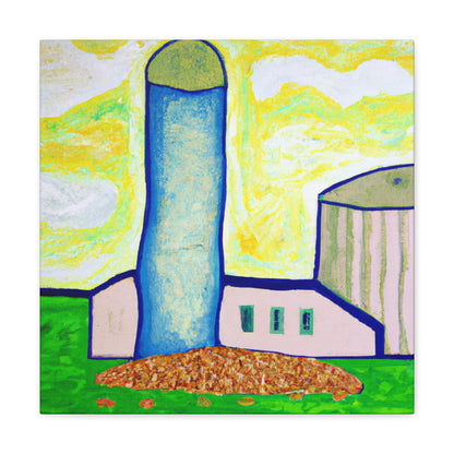 "Silo in Impressionism" - Canvas