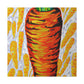 Carrot Pop Art Boom - Canvas