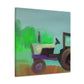 Tractor in Abstraction - Canvas