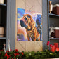 "Pensive Shar Pei Dream" - Canvas