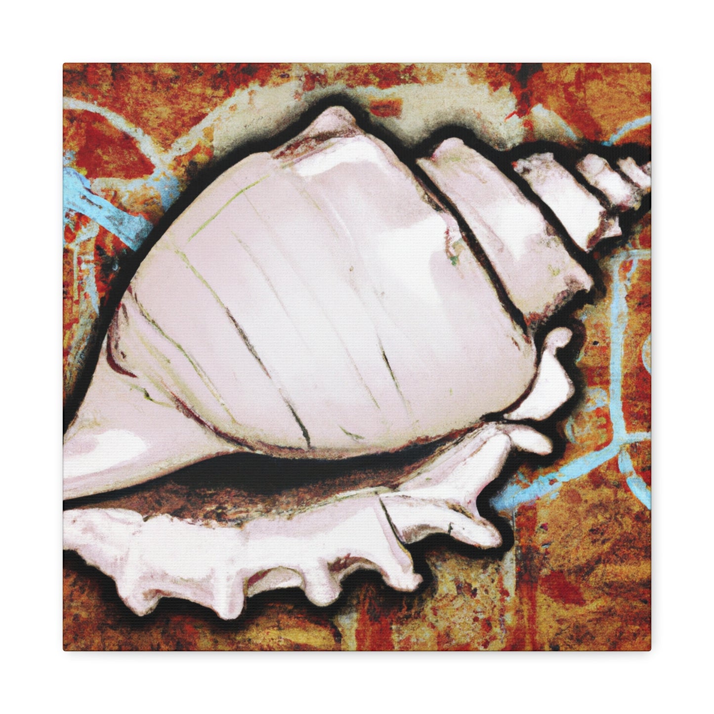 Sea Shell Splendor - Canvas