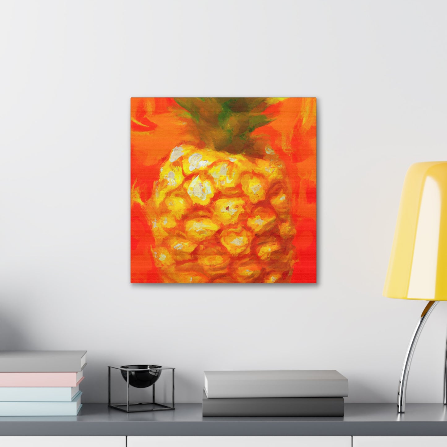 "Pineapple Paradise Post-90s" - Canvas