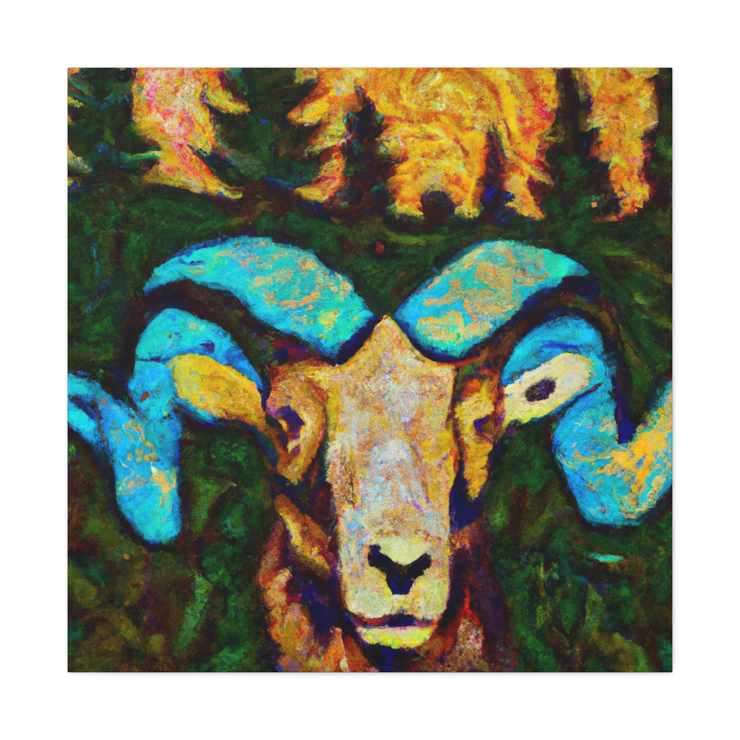 Big Horn Sheep Splendor - Canvas