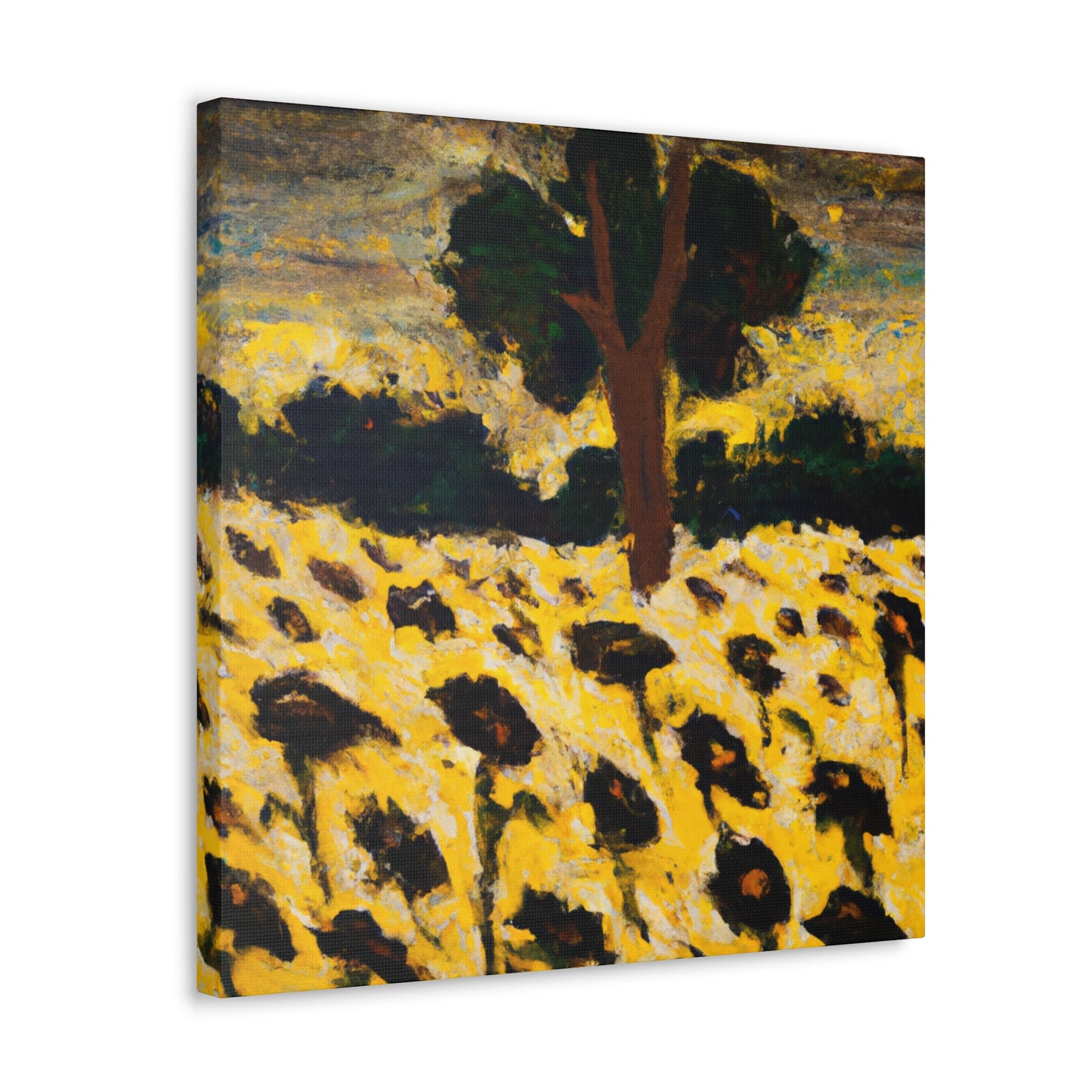 "Sunflower's Brilliant Beauty" - Canvas