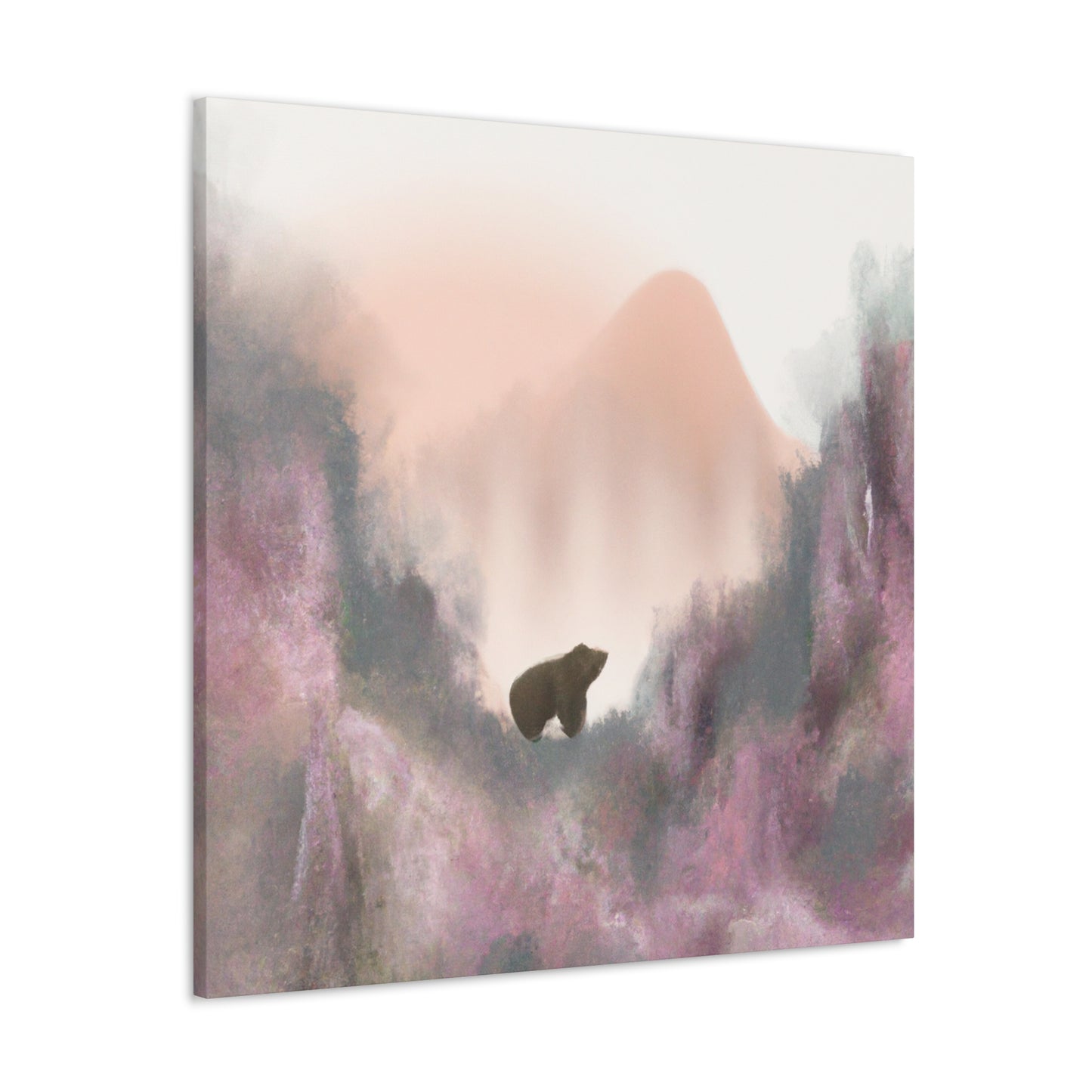 "Bear in Current Times" - Canvas