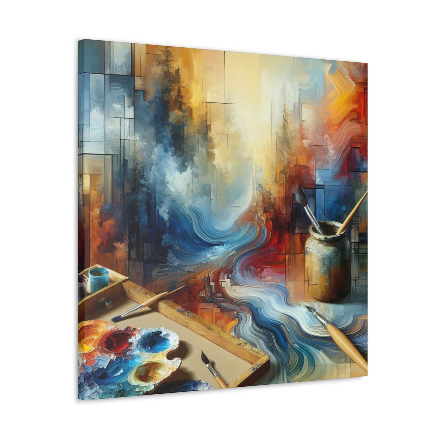 Whirlwind of Color - Canvas