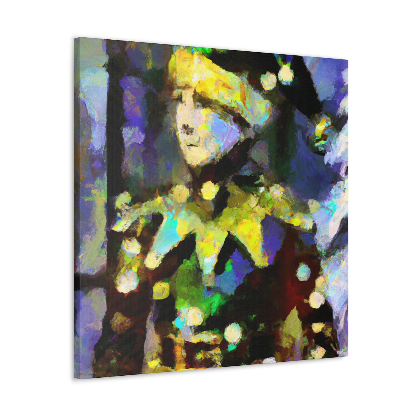 Elf in Moonlight Glow - Canvas