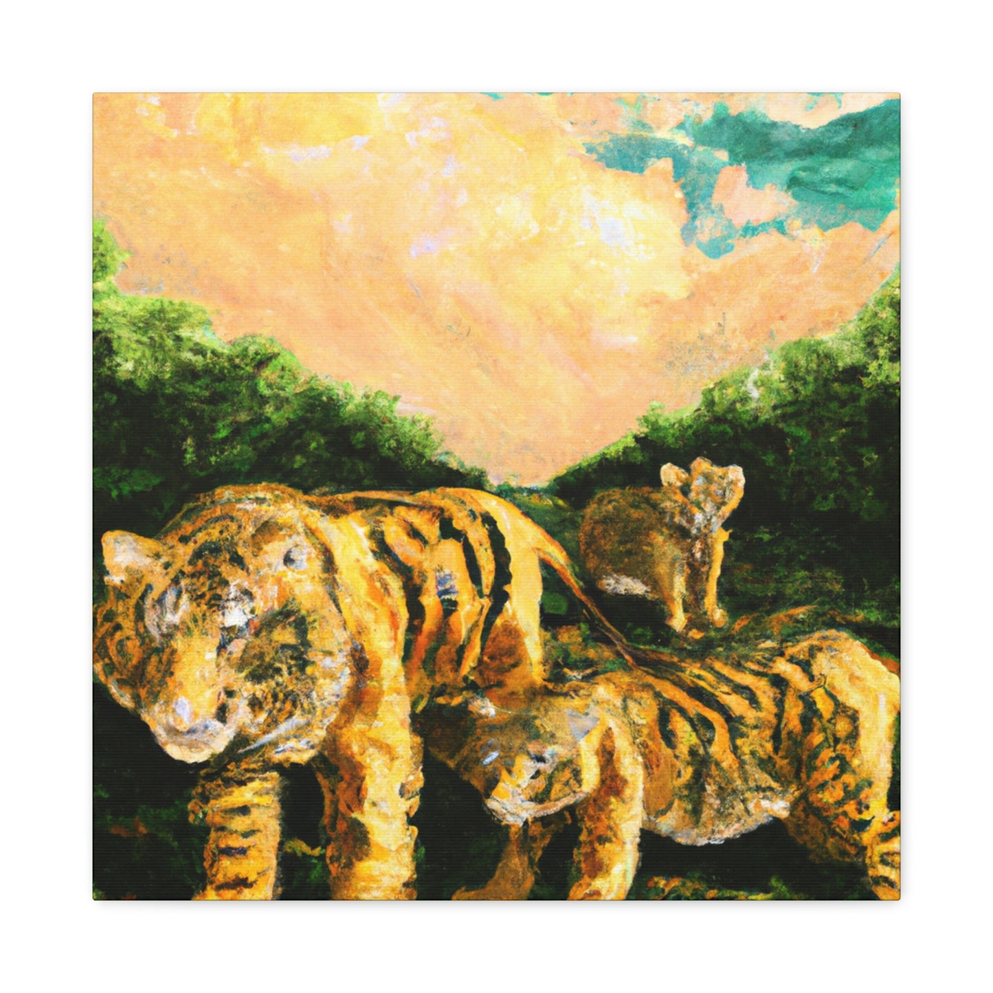 Tiger Beyond Reality - Canvas