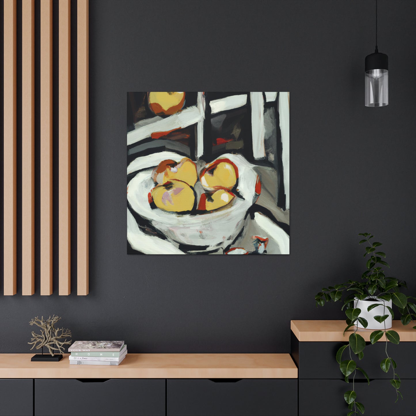 "Apple of Abstraction" - Canvas