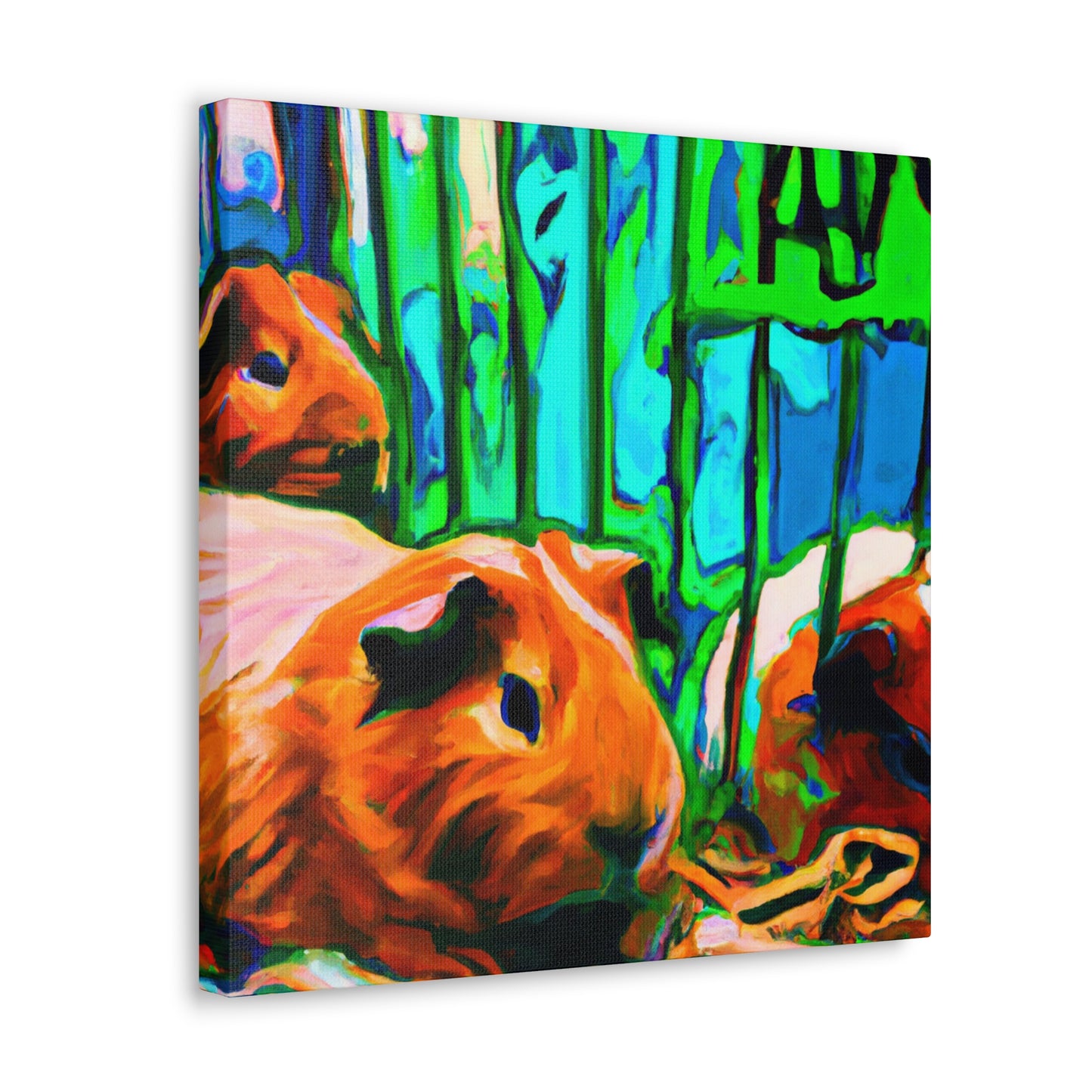 Guinea Pig Wonderland - Canvas