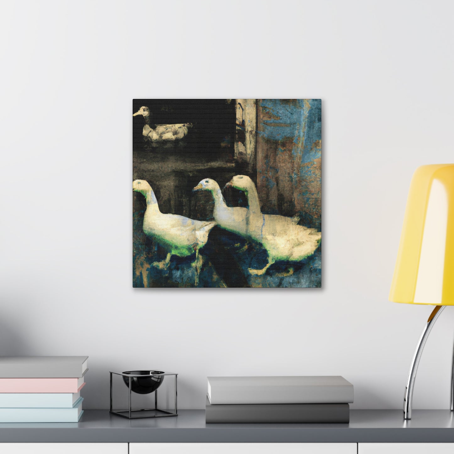 "Duck in a Dreamscape" - Canvas