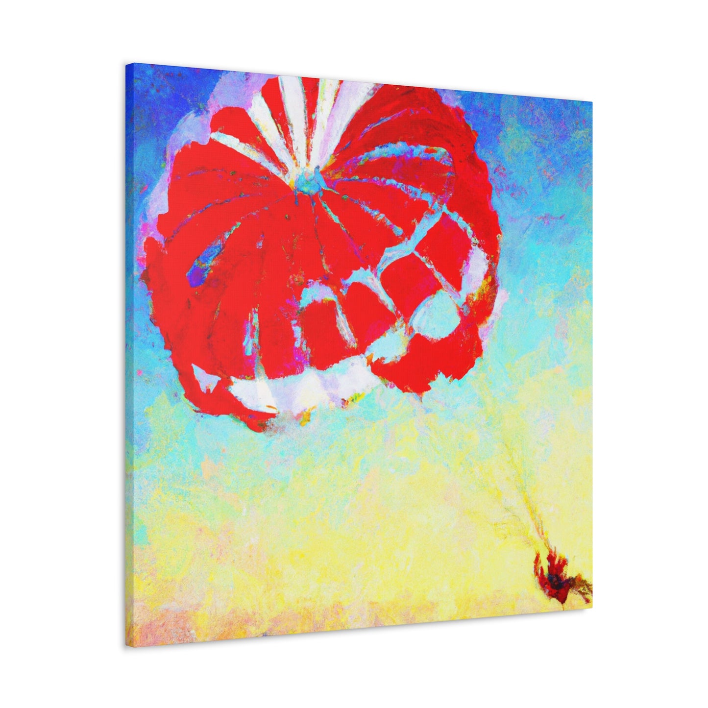 Parasailing In Impressionism - Canvas