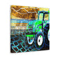 Tractor's Bold Awakening - Canvas