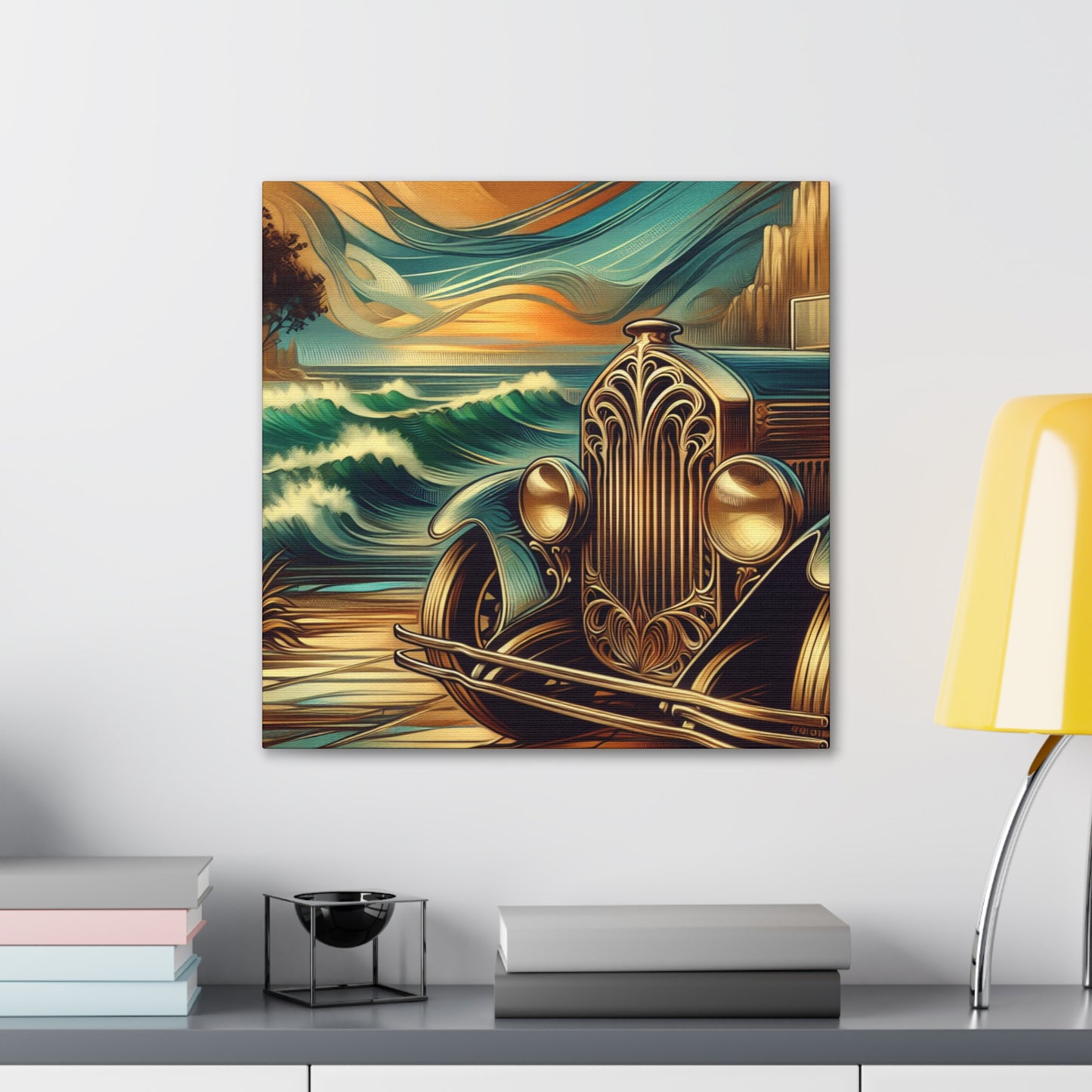 "Classic Beauty Unveiled" - Canvas