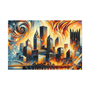 Steel City Symphony Energized - Canvas