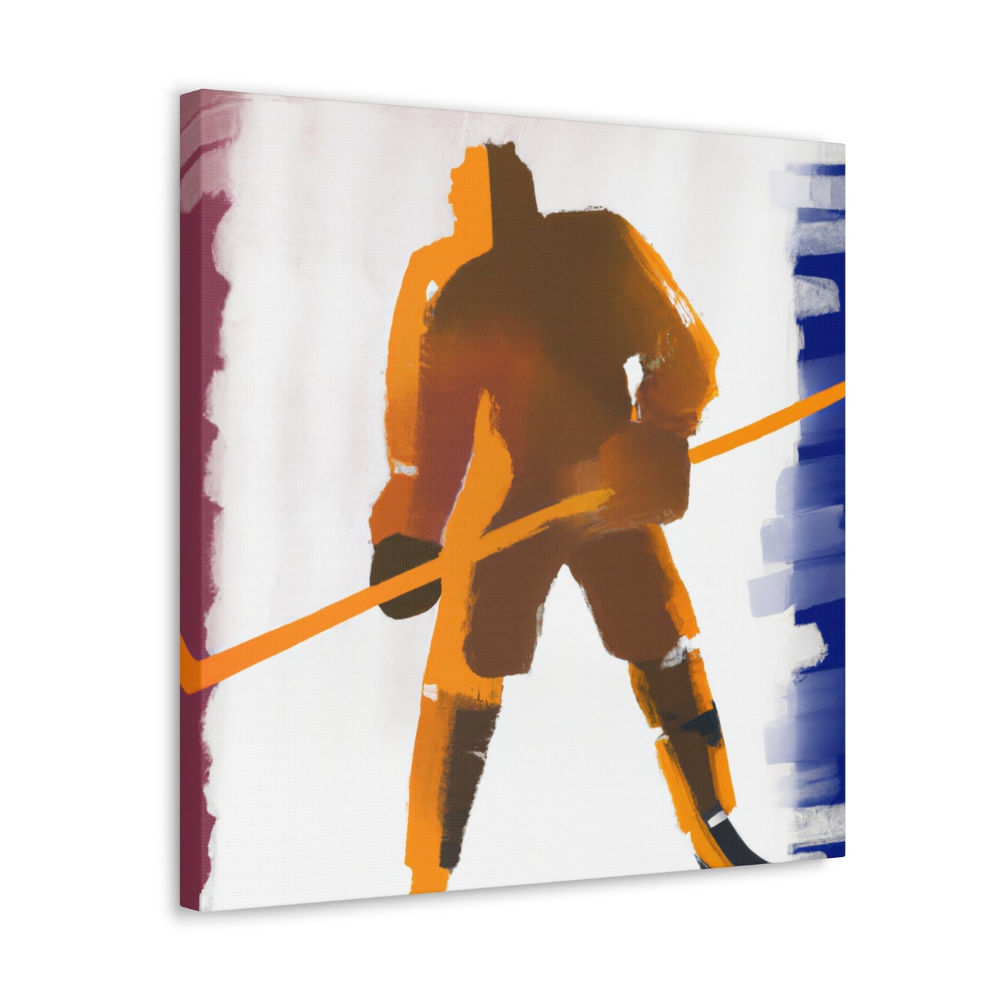 "Hockey on Ice" - Canvas