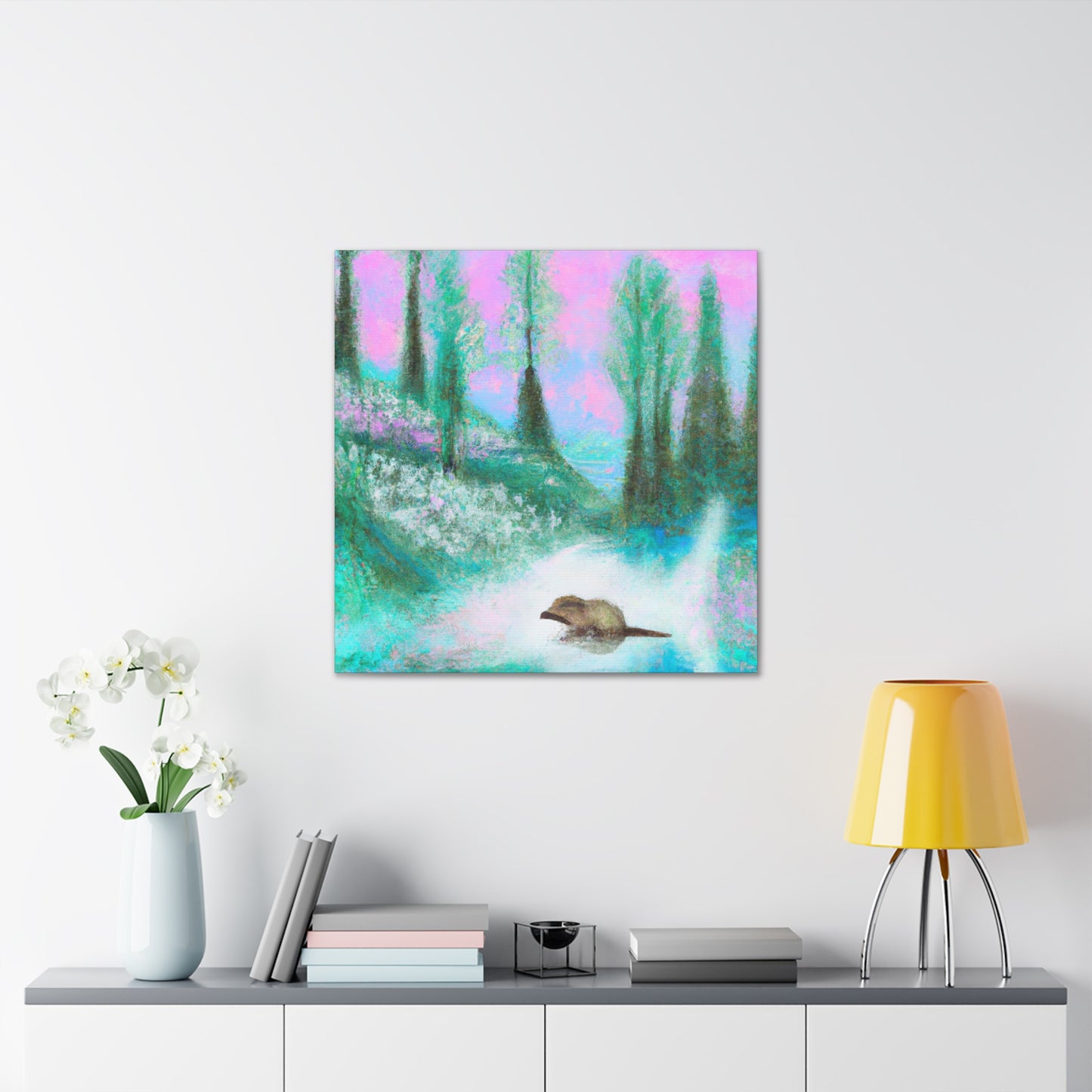 Beaver's Dreamscape Portrait - Canvas