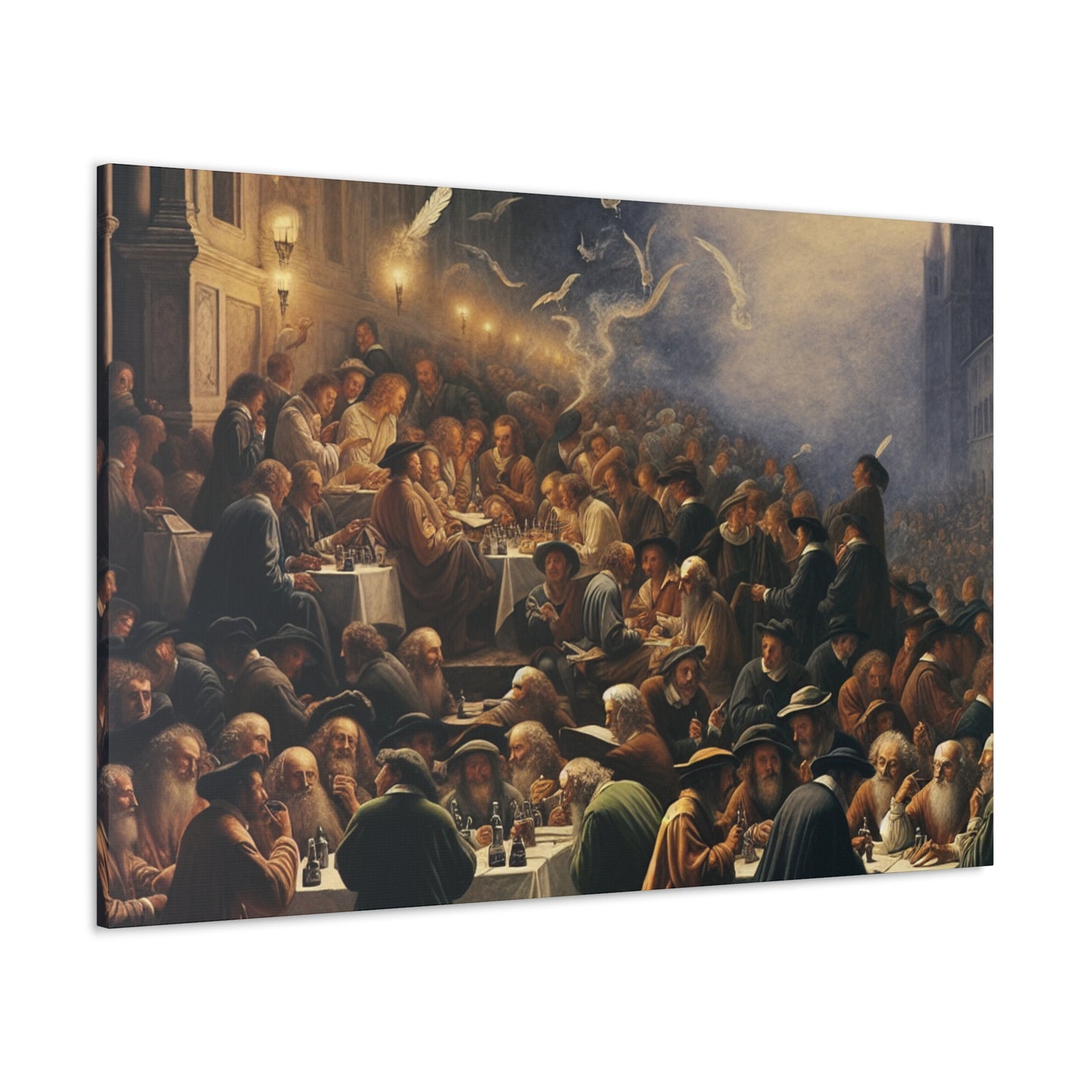 Illuminated Literary Soiree - Canvas