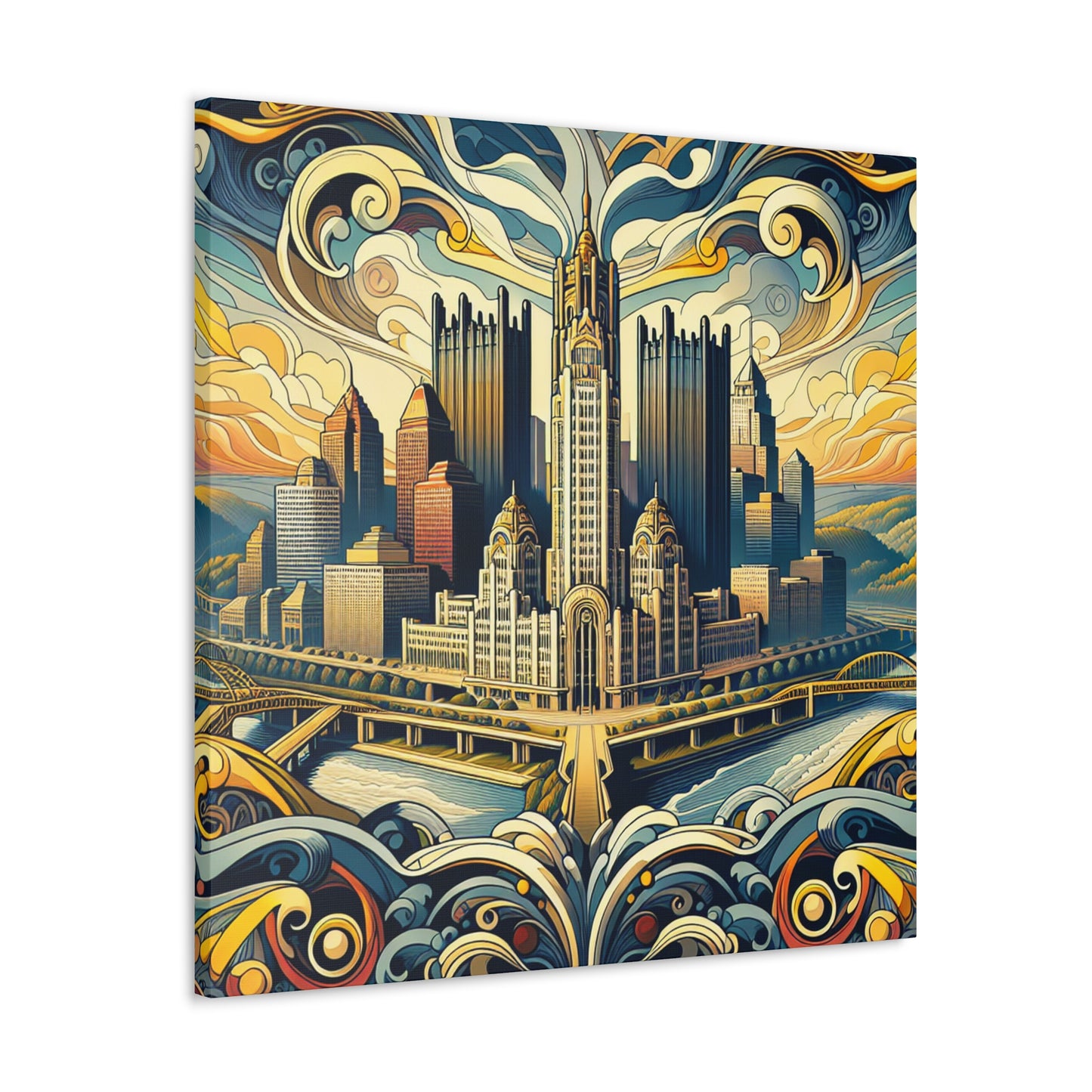 Steel City Symphony. - Canvas