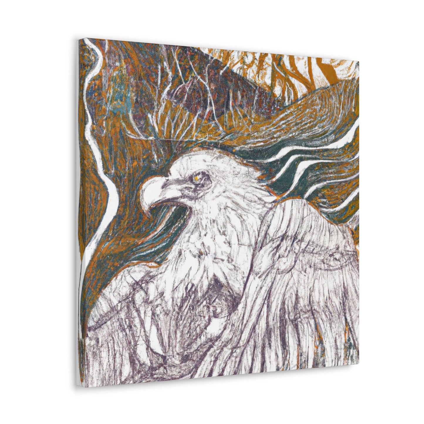 "Eagle In Splendour Supreme" - Canvas