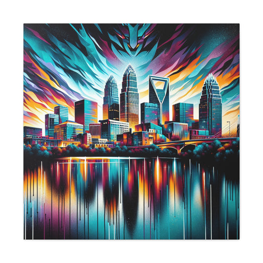 Queen City Mural Majesty - Canvas